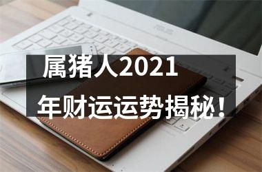  属猪人2025年财运运势揭秘！