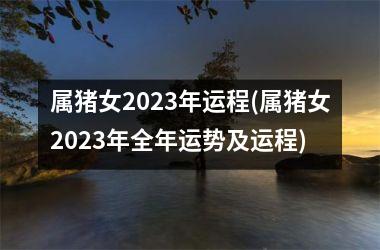 属猪女2025年运程(属猪女2025年全年运势及运程)