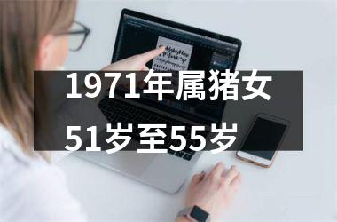 1971年属猪女51岁至55岁