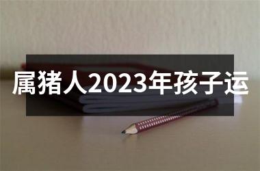 属猪人2025年孩子运