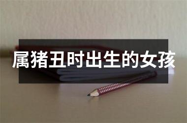 属猪丑时出生的女孩