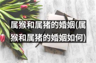 属猴和属猪的婚姻(属猴和属猪的婚姻如何)