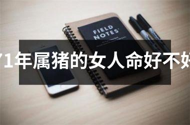 71年属猪的女人命好不好