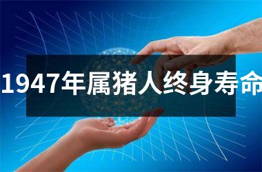 1947年属猪人终身寿命