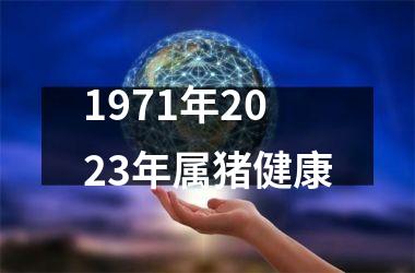 1971年2025年属猪健康