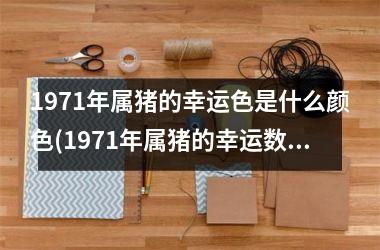 1971年属猪的幸运色是什么颜色(1971年属猪的幸运数字)