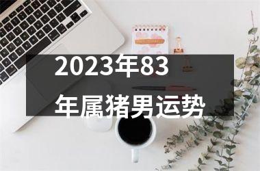 2025年83年属猪男运势