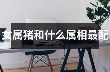 女属猪和什么属相最配