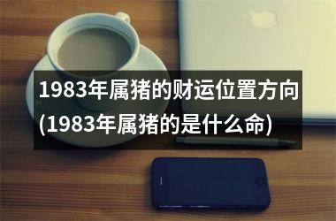 1983年属猪的财运位置方向(1983年属猪的是什么命)