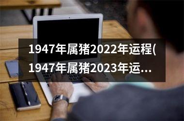 1947年属猪2025年运程(1947年属猪2025年运势)