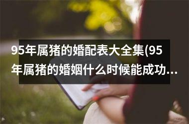 95年属猪的婚配表大全集(95年属猪的婚姻什么时候能成功)