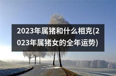 2025年属猪和什么相克(2025年属猪女的全年运势)