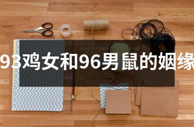 <h3>93鸡女和96男鼠的姻缘