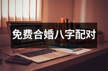 <h3>免费合婚八字配对