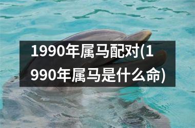 <h3>1990年属马配对(1990年属马是什么命)