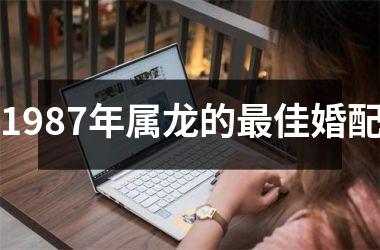 <h3>1987年属龙的佳婚配