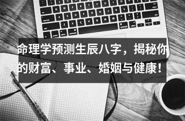 <h3>命理学预测生辰八字，揭秘你的财富、事业、婚姻与健康！