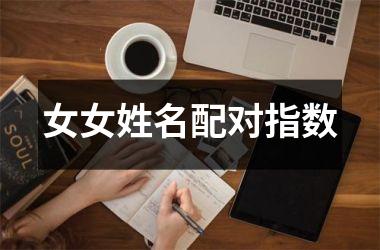 <h3>女女姓名配对指数
