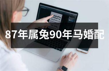 <h3>87年属兔90年马婚配