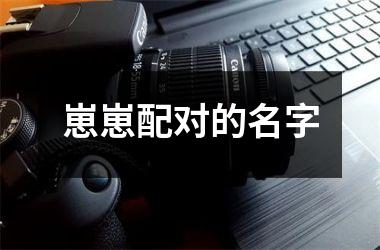 <h3>崽崽配对的名字