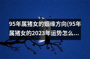 <h3>95年属猪女的姻缘方向(95年属猪女的2025年运势怎么样)
