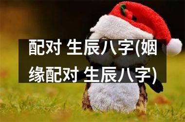 配对 生辰八字(姻缘配对 生辰八字)