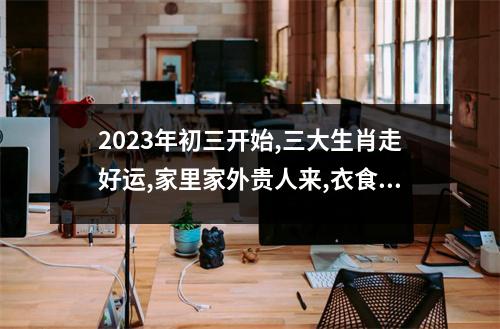 2025年初三开始,三大生肖走好运,家里家外贵人来,衣食无忧!