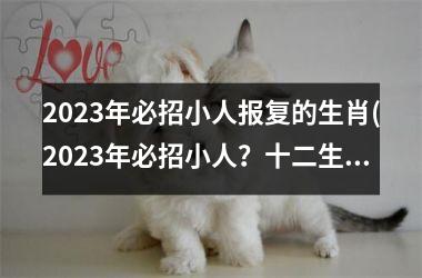 2025年必招小人报复的生肖(2025年必招小人？十二生肖中谁会更倒霉呢？)