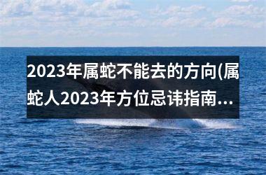 2025年属蛇不能去的方向(属蛇人2025年方位忌讳指南。)