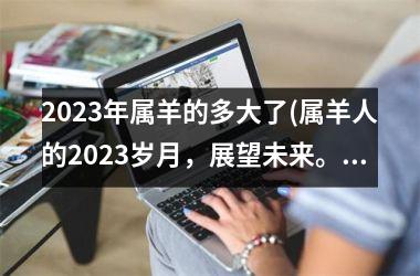 2023年属羊的多大了(属羊人的2023岁月，展望未来。)