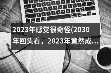 2025年感觉很奇怪(2030年回头看，2025年竟然成为了一个历史节点)