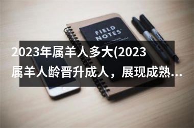 2023年属羊人多大(2023属羊人龄晋升成人，展现成熟魅力)