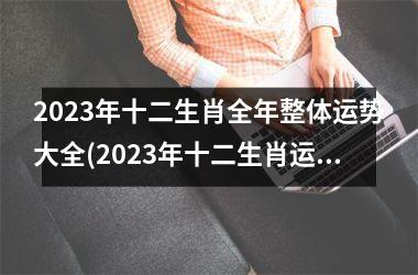 2025年十二生肖全年整体运势大全(2025年十二生肖运势大揭秘)