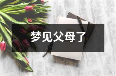 <h3>梦见父母了