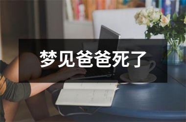 <h3>梦见爸爸死了