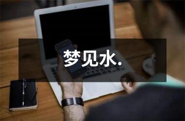 <h3>梦见水.