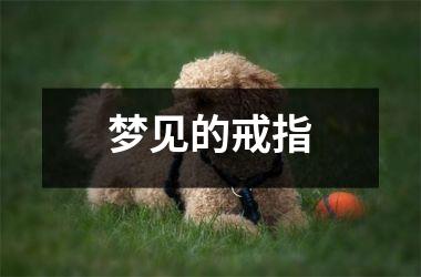 <h3>梦见的戒指