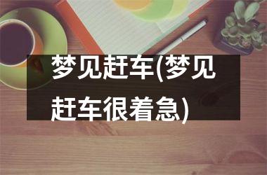 梦见赶车(梦见赶车很着急)