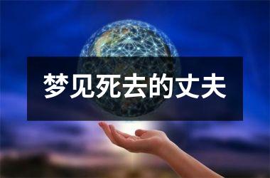 <h3>梦见死去的丈夫