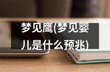 <h3>梦见鹰(梦见婴儿是什么预兆)