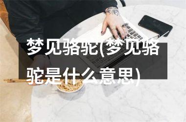 <h3>梦见骆驼(梦见骆驼是什么意思)