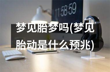 <h3>梦见胎梦吗(梦见胎动是什么预兆)