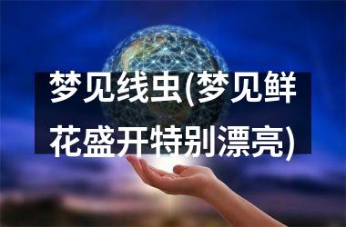 梦见线虫(梦见鲜花盛开特别漂亮)
