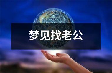<h3>梦见找老公