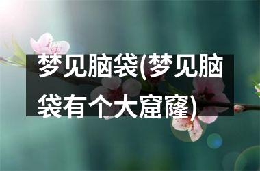 <h3>梦见脑袋(梦见脑袋有个大窟窿)