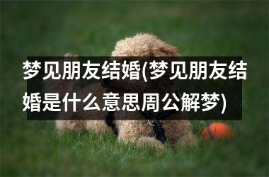 <h3>梦见朋友结婚(梦见朋友结婚是什么意思周公解梦)