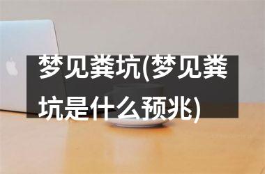 <h3>梦见粪坑(梦见粪坑是什么预兆)