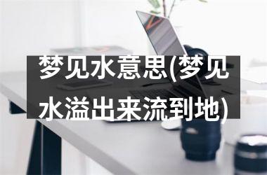 <h3>梦见水意思(梦见水溢出来流到地)