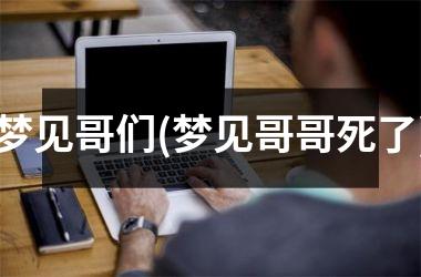 <h3>梦见哥们(梦见哥哥死了)