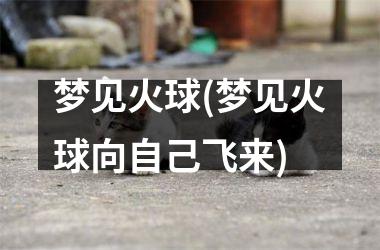 <h3>梦见火球(梦见火球向自己飞来)